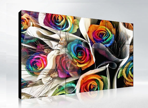 <b>5.3mm超窄边55寸液晶拼接屏</b>