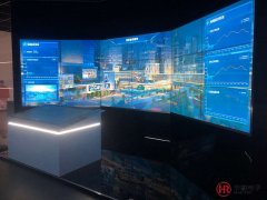 科技商显液晶拼接屏显示方案