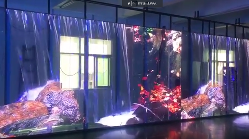 LED透明屏